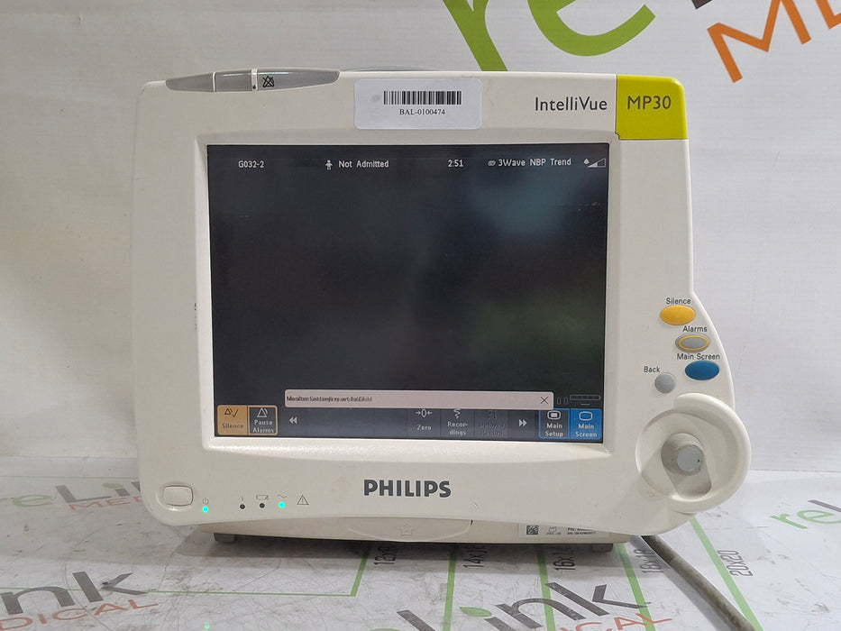 Philips IntelliVue MP30 Patient Monitor