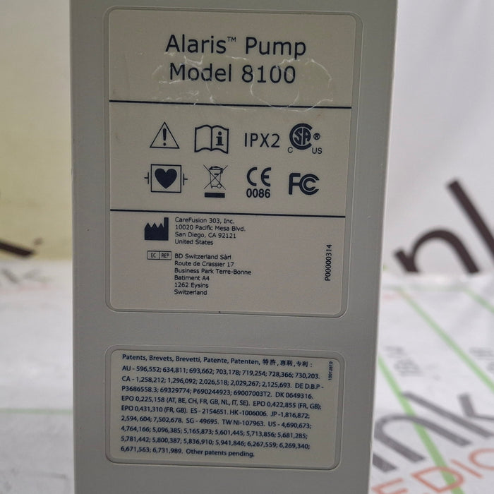 CareFusion Alaris 8100 LVP Infusion Pump Module