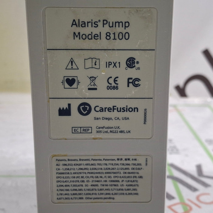 CareFusion Alaris 8100 LVP Infusion Pump Module
