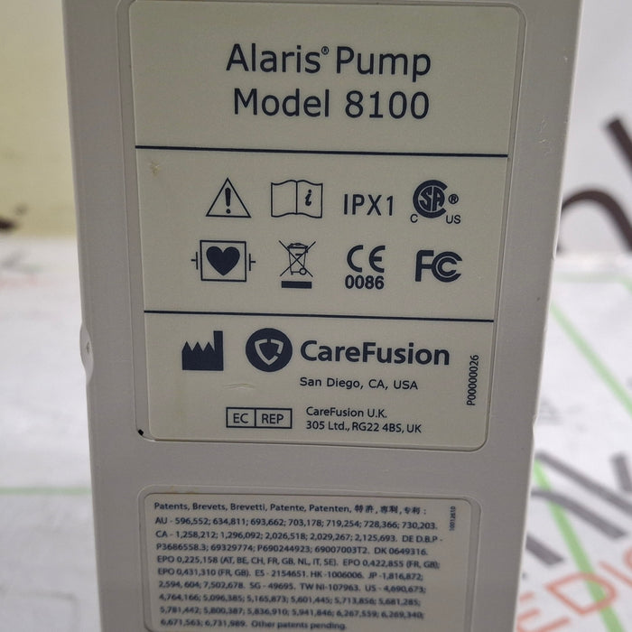 CareFusion Alaris 8100 LVP Infusion Pump Module