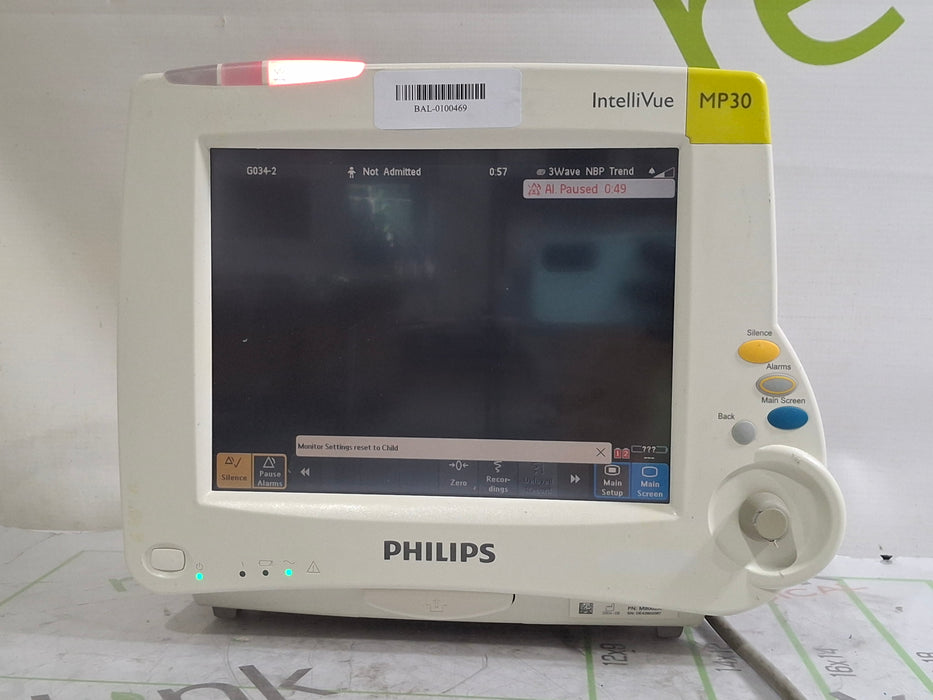 Philips IntelliVue MP30 Patient Monitor