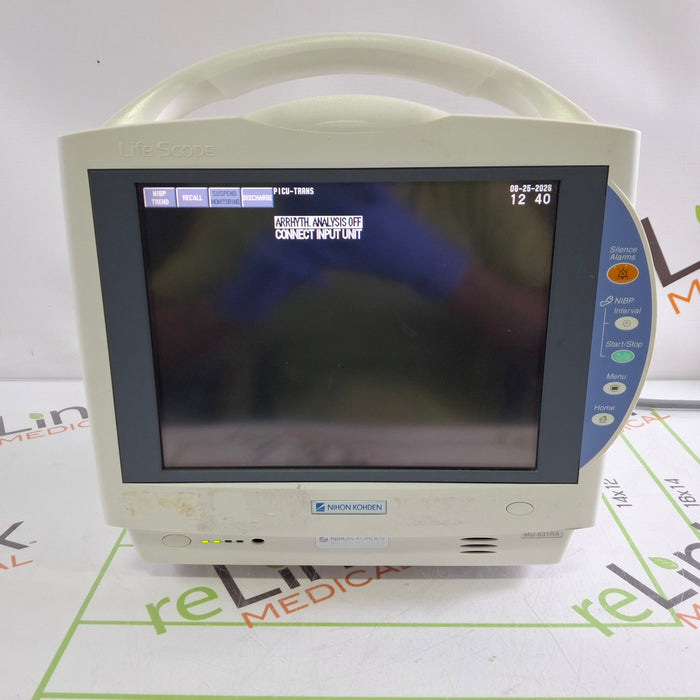 Nihon Kohden Life Scope BSM-6301A Patient Monitor