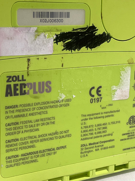 Zoll AED Plus