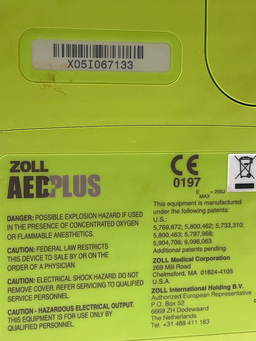 Zoll AED Plus