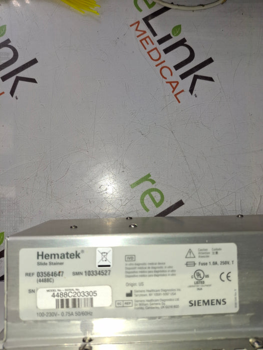 Siemens Hema-Tek 2000 4488C Slide Stainer