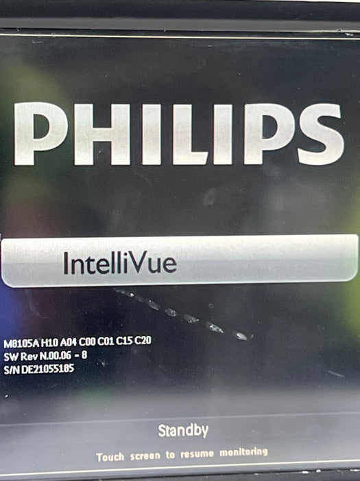 Philips Intellivue MP5 - ECG, Fast SpO2, NIBP Patient Monitor