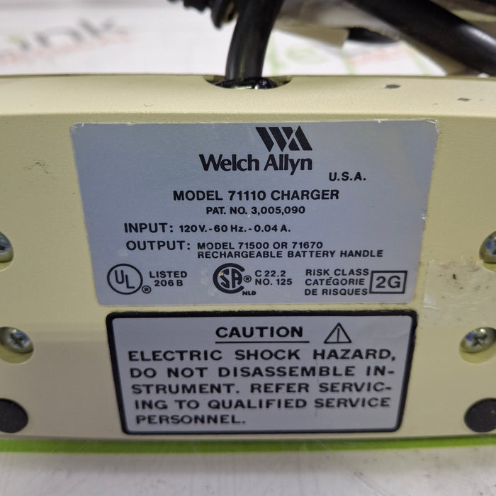 Welch Allyn 71110 3.5V Desk Charger