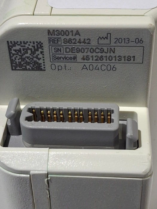 Philips M3001A-A04C06 OxiMax SpO2, NIBP, ECG, Temp, IBP MMS Module