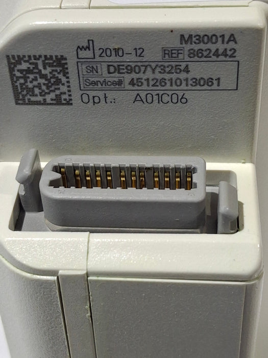Philips M3001A-A01C06 Fast SpO2, NIBP, ECG, Temp, IBP MMS Module