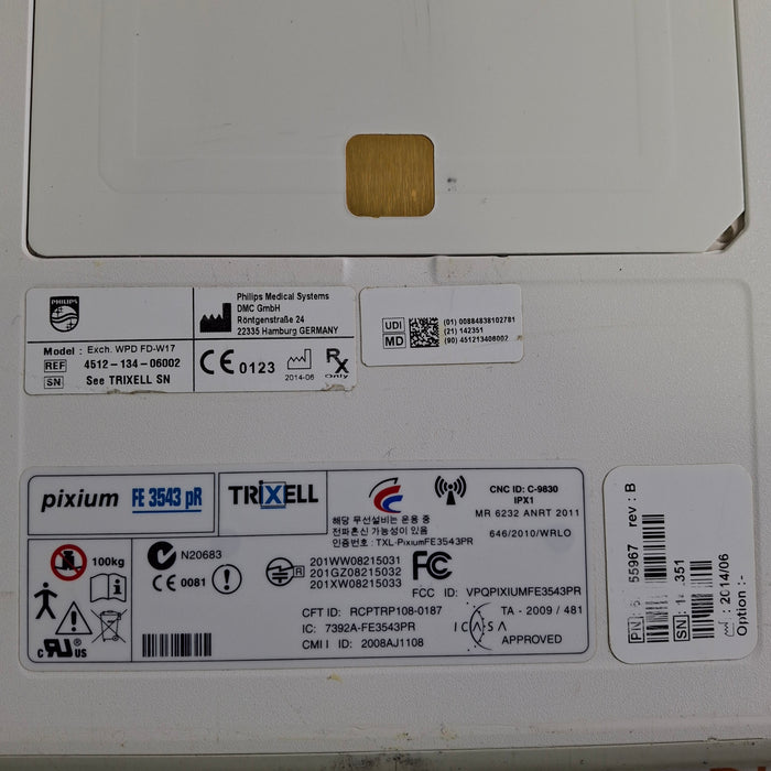 Thales Pixium FE 3543 pR Flat Panel Detector