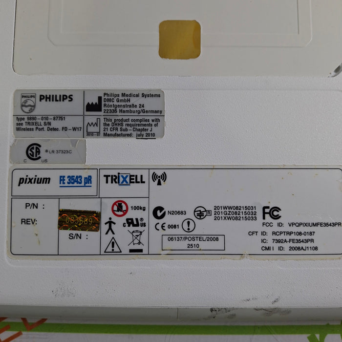 Thales Pixium FE 3543 pR Flat Panel Detector