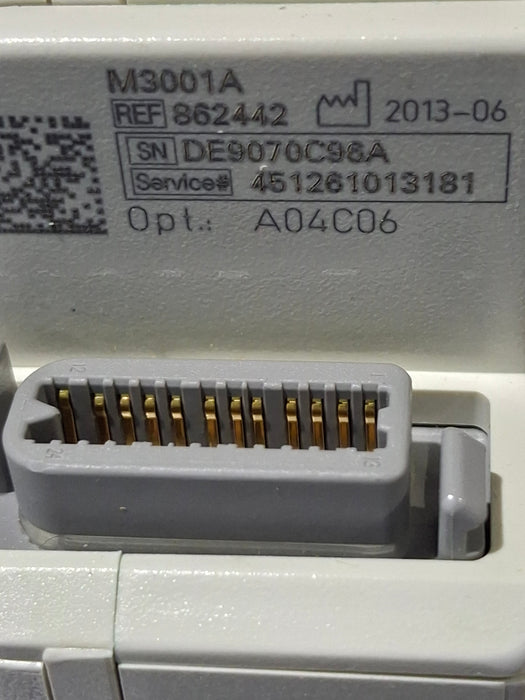 Philips M3001A-A04C06 OxiMax SpO2, NIBP, ECG, Temp, IBP MMS Module