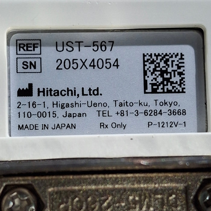 Hitachi UST-567 Ultrasound Transducer