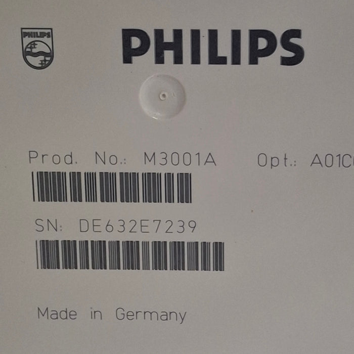 Philips M3001A-A01C06 Fast SpO2, NIBP, ECG, Temp, IBP MMS Module