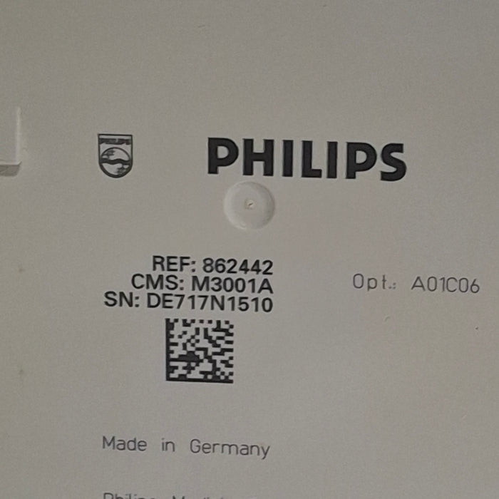 Philips M3001A-A01C06 Fast SpO2, NIBP, ECG, Temp, IBP MMS Module