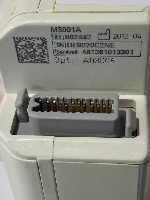 Philips M3001A-A03C06 Masimo SpO2, NIBP, ECG, Temp, IBP MMS Module