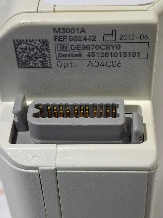 Philips M3001A-A04C06 OxiMax SpO2, NIBP, ECG, Temp, IBP MMS Module