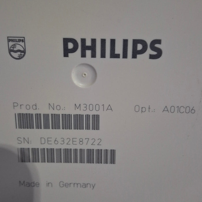Philips M3001A-A01C06 Fast SpO2, NIBP, ECG, Temp, IBP MMS Module