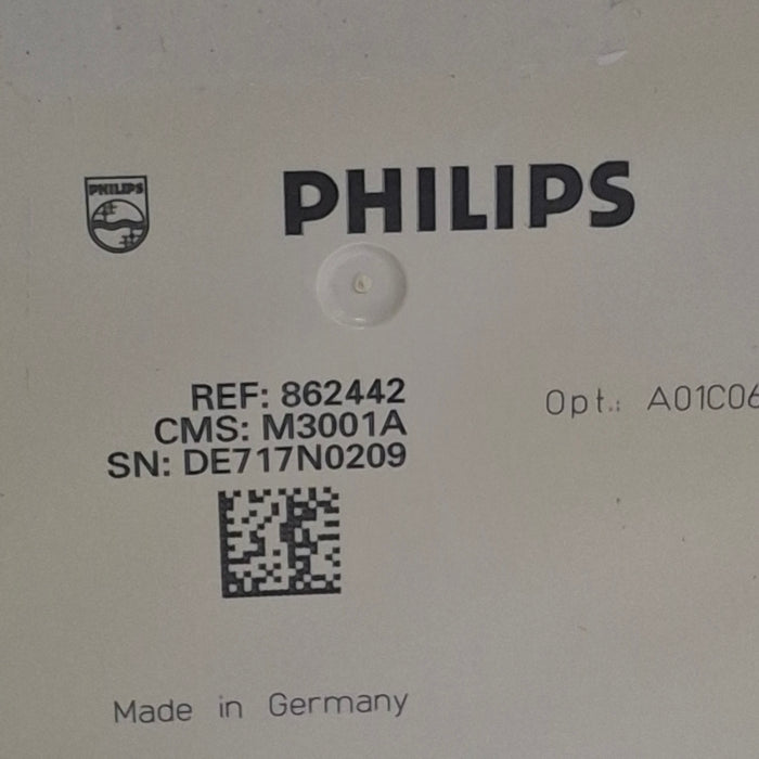 Philips M3001A-A01C06 Fast SpO2, NIBP, ECG, Temp, IBP MMS Module