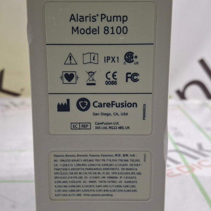 CareFusion Alaris 8100 LVP Infusion Pump Module