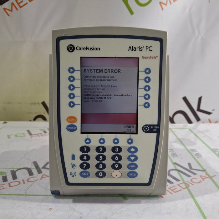 CareFusion Alaris 8015 Small Screen POC Infusion Pump