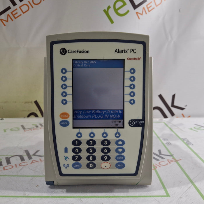 CareFusion Alaris 8015 Small Screen POC Infusion Pump