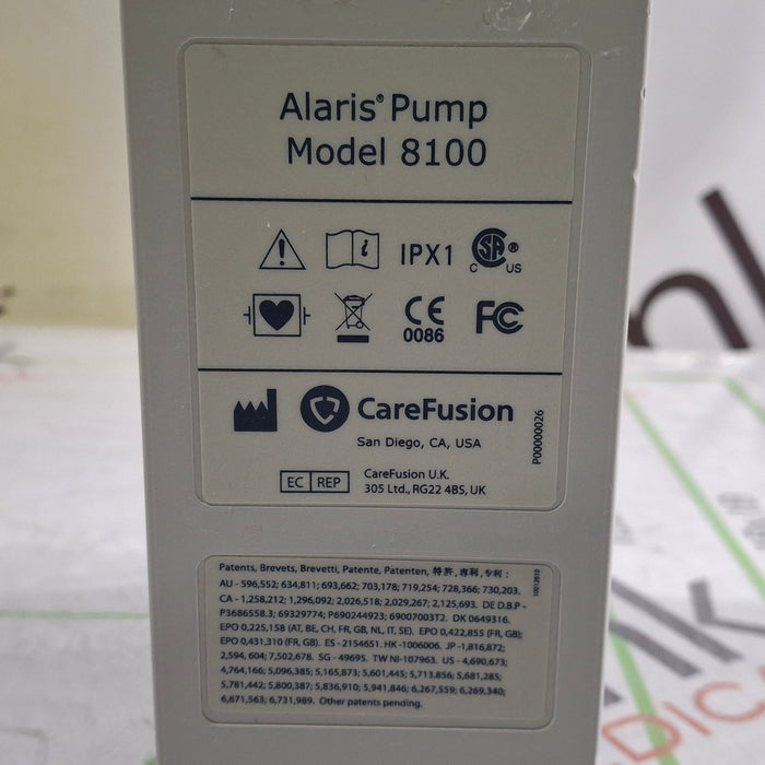CareFusion Alaris 8100 LVP Infusion Pump Module
