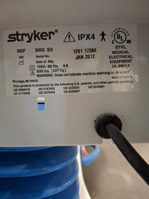 Stryker Secure III 3002 Hospital Bed