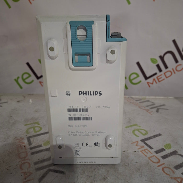Philips M3001A-A01C06 Fast SpO2, NIBP, ECG, Temp, IBP MMS Module