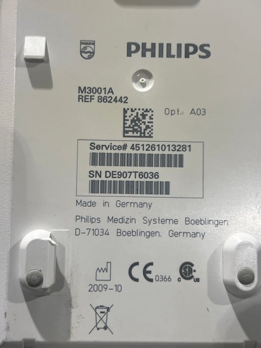 Philips M3001A-A03 Masimo SpO2, NIBP, ECG MMS Module
