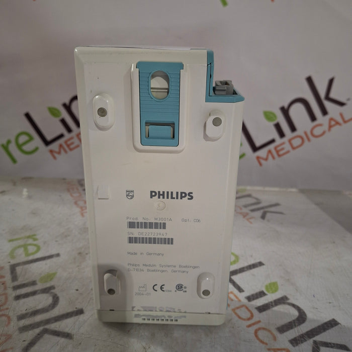 Philips M3001A-C06 Fast SpO2, NIBP, ECG, Temp, IBP MMS Module