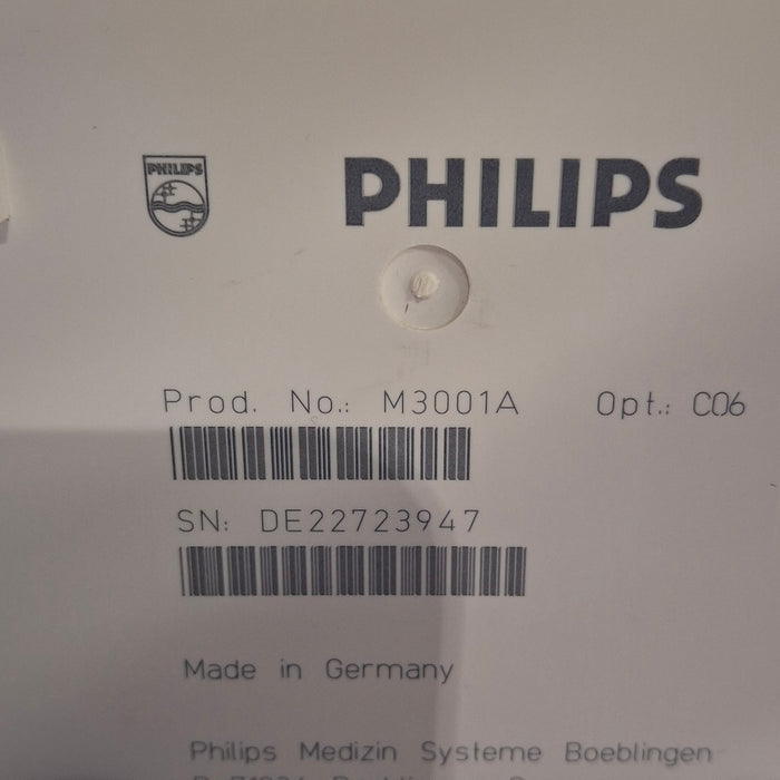 Philips M3001A-C06 Fast SpO2, NIBP, ECG, Temp, IBP MMS Module