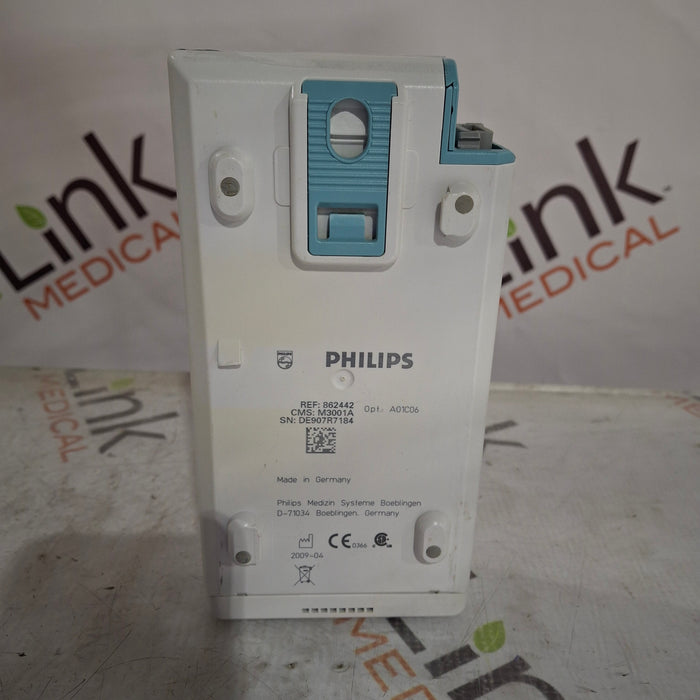 Philips M3001A-A01C06 Fast SpO2, NIBP, ECG, Temp, IBP MMS Module