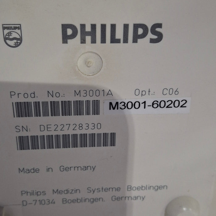 Philips M3001A-C06 Fast SpO2, NIBP, ECG, Temp, IBP MMS Module