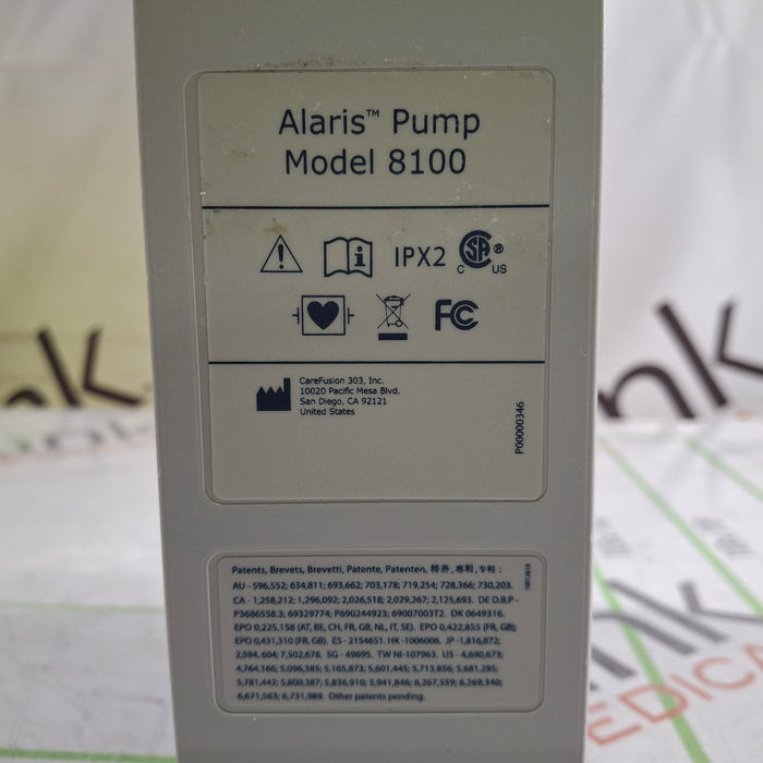 CareFusion Alaris 8100 LVP Infusion Pump Module