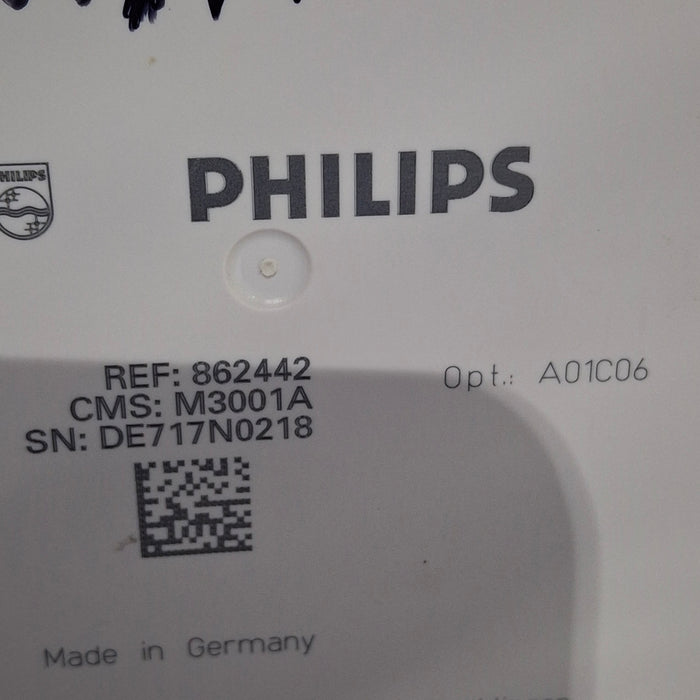 Philips M3001A-A01C06 Fast SpO2, NIBP, ECG, Temp, IBP MMS Module