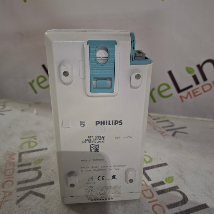 Philips M3001A-A01C06 Fast SpO2, NIBP, ECG, Temp, IBP MMS Module