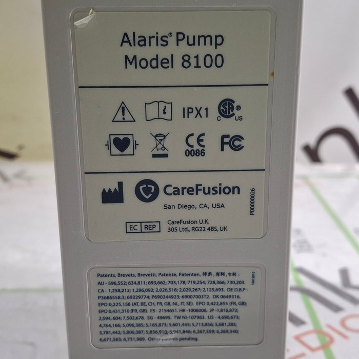 CareFusion Alaris 8100 LVP Infusion Pump Module
