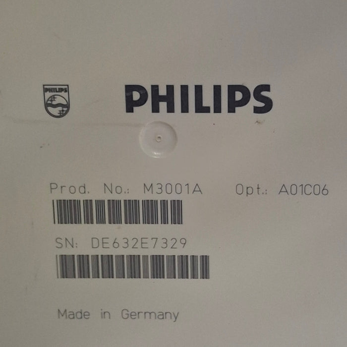 Philips M3001A-A01C06 Fast SpO2, NIBP, ECG, Temp, IBP MMS Module