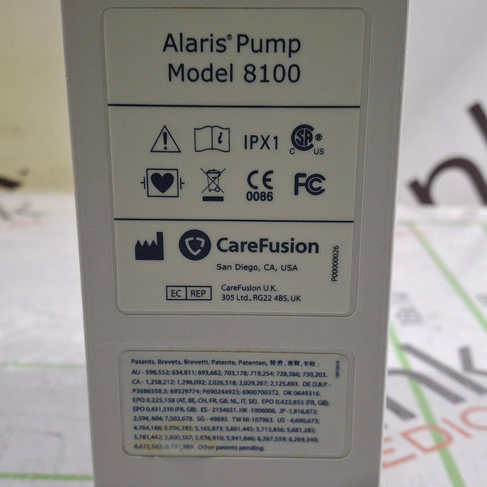 CareFusion Alaris 8100 LVP Infusion Pump Module