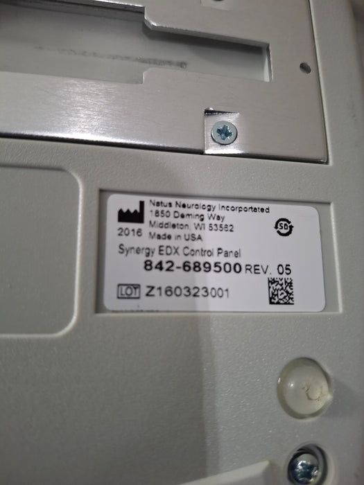 Natus Synergy EDX Control Panel