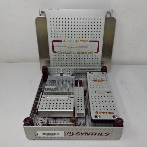 Synthes, Inc. Synthes, Inc. 3.0mm Titanium Cannulated Screw Set Surgical Sets reLink Online