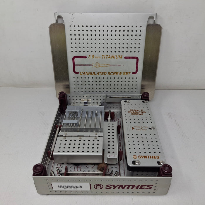 Synthes, Inc. 3.0mm Titanium Cannulated Screw Set