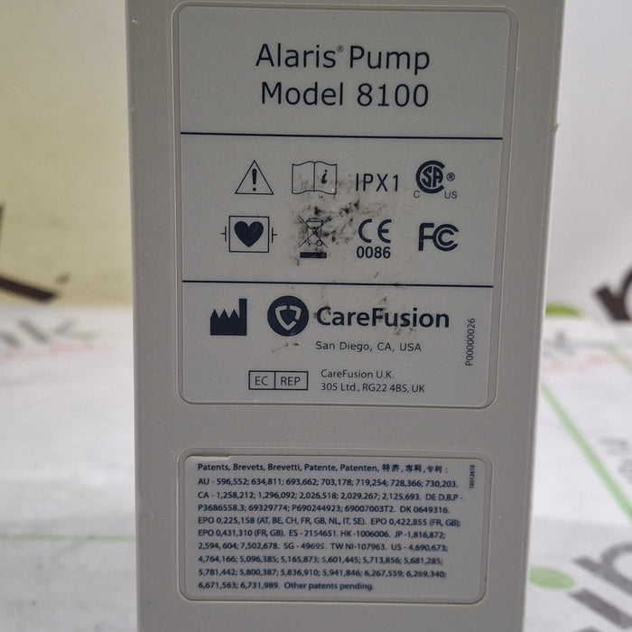 CareFusion Alaris 8100 LVP Infusion Pump Module