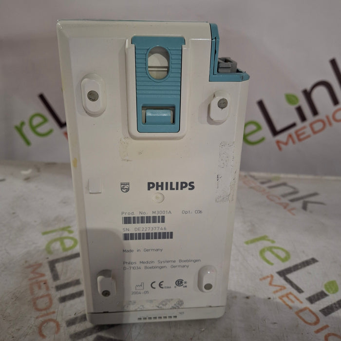 Philips M3001A-C06 Fast SpO2, NIBP, ECG, Temp, IBP MMS Module