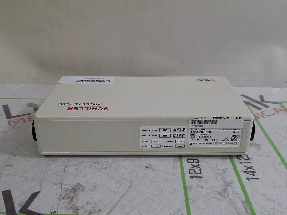 Schiller America PB-1000 Patient Monitor