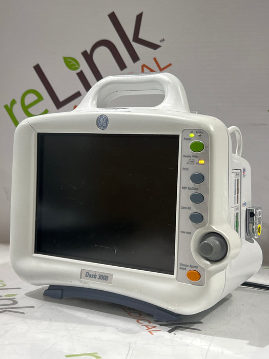 GE Healthcare Dash 3000 - GE/Nellcor SpO2 Patient Monitor