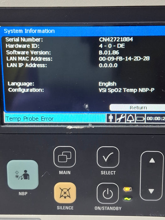 Philips SureSigns VSi Vital Signs Monitor
