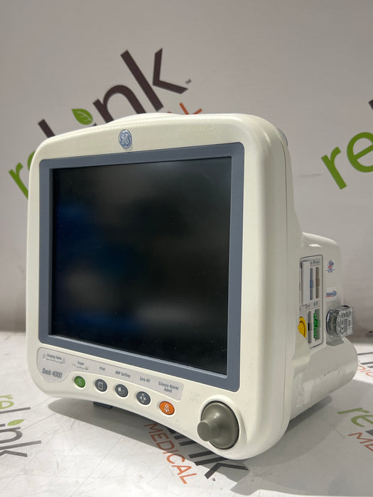 GE Healthcare Dash 4000 - Masimo SpO2 Patient Monitor