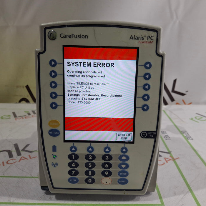 CareFusion Alaris 8015 Large Screen POC Infusion Pump